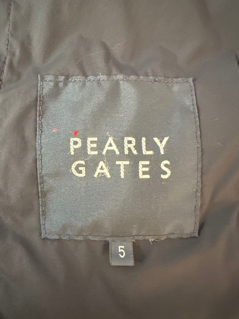 PEARLY GATES ネイビーダウンジャケット　Lサイズ