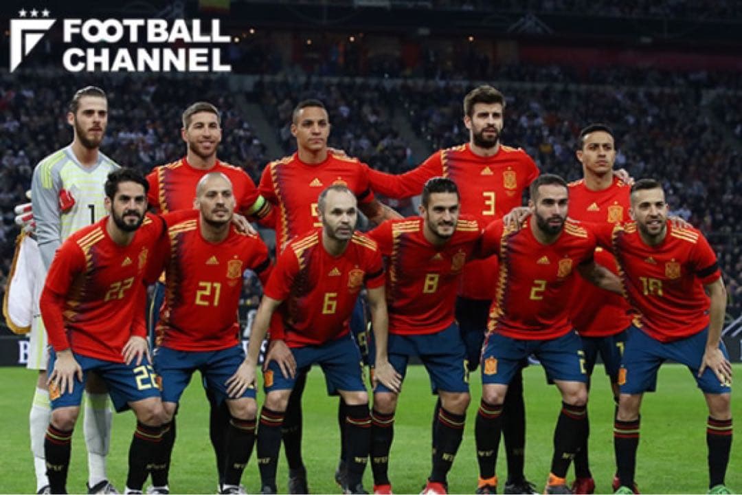 スペイン代表18年ホームユニフォーム L