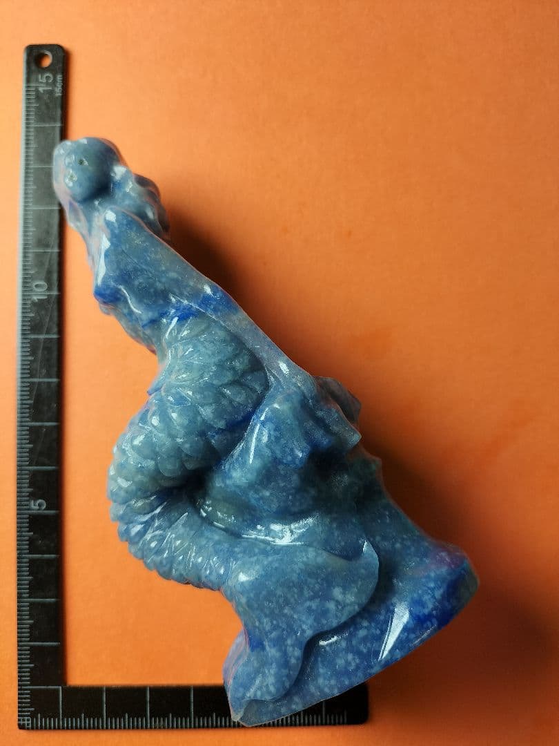 天然石 碧玉 の人魚姫(マーメイド) の 置物です。工芸品！