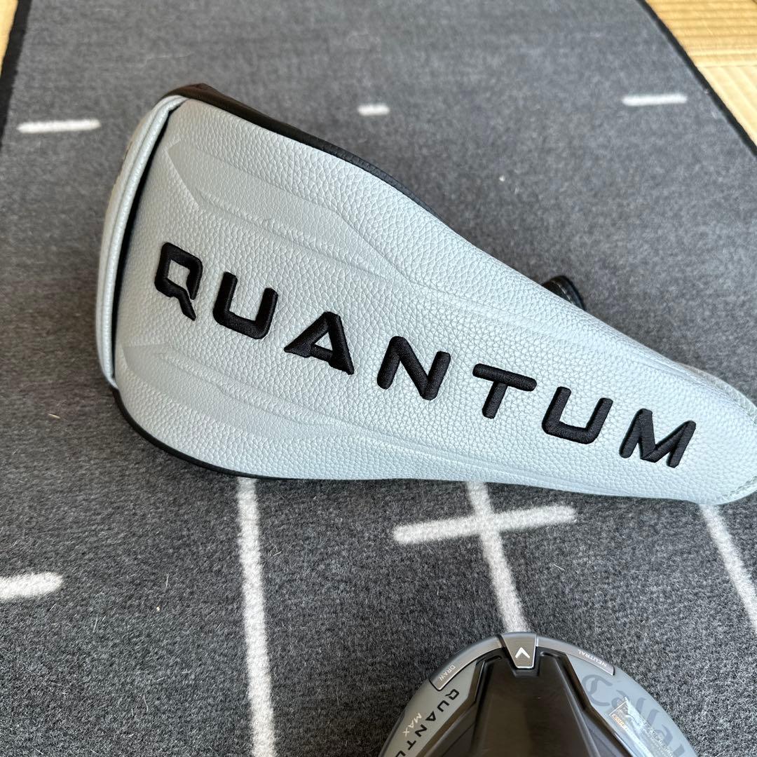 QUANTUM maxドライバー 9.0度 ヘッドのみ　ヘッドカバー付き