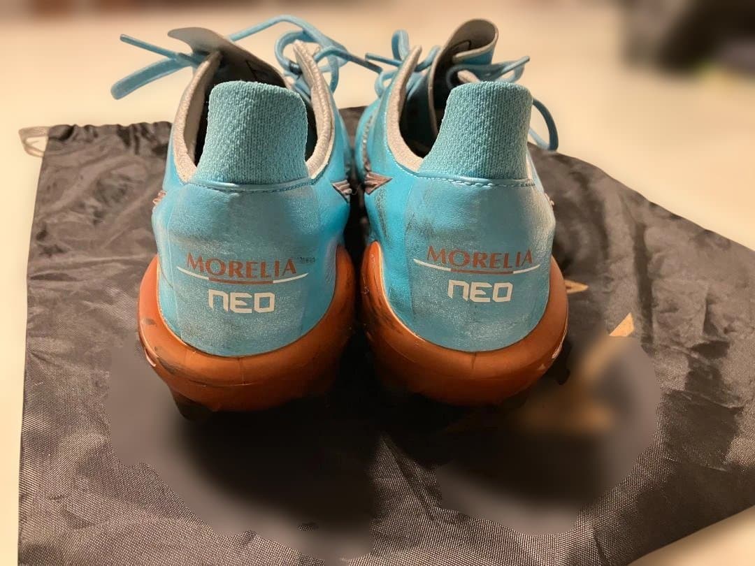 Mizuno Morelia Neo サッカーシューズ 青 26CM