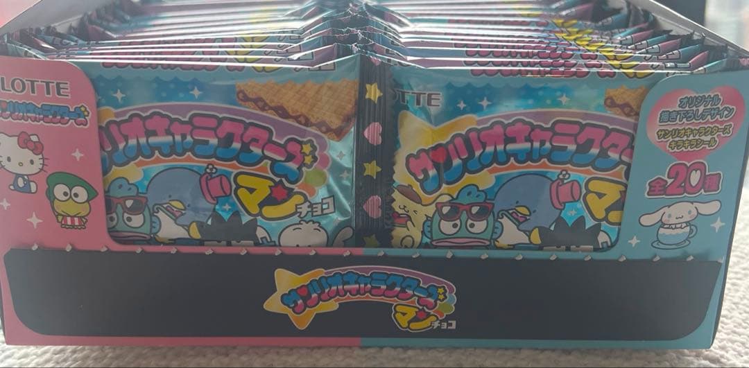 箱有り　サンリオ サンリオキャラクターズマンチョコ 30個