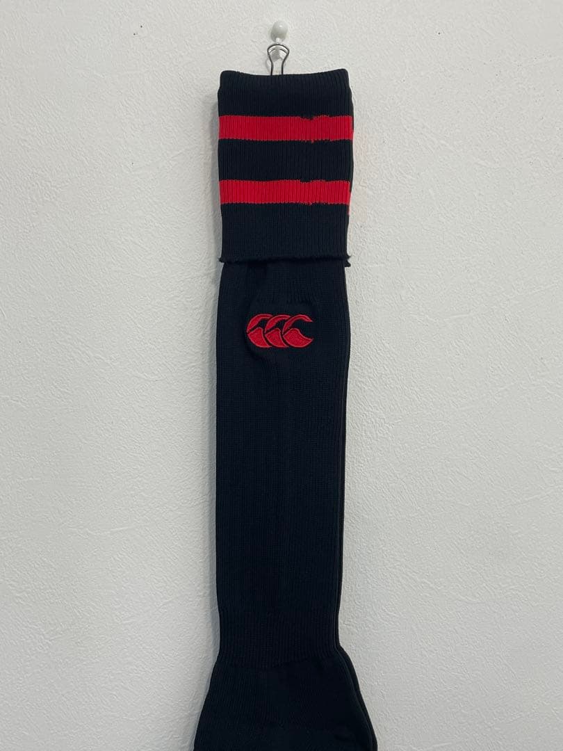 【canterbury】《27-29cm》『10足set』黒/赤