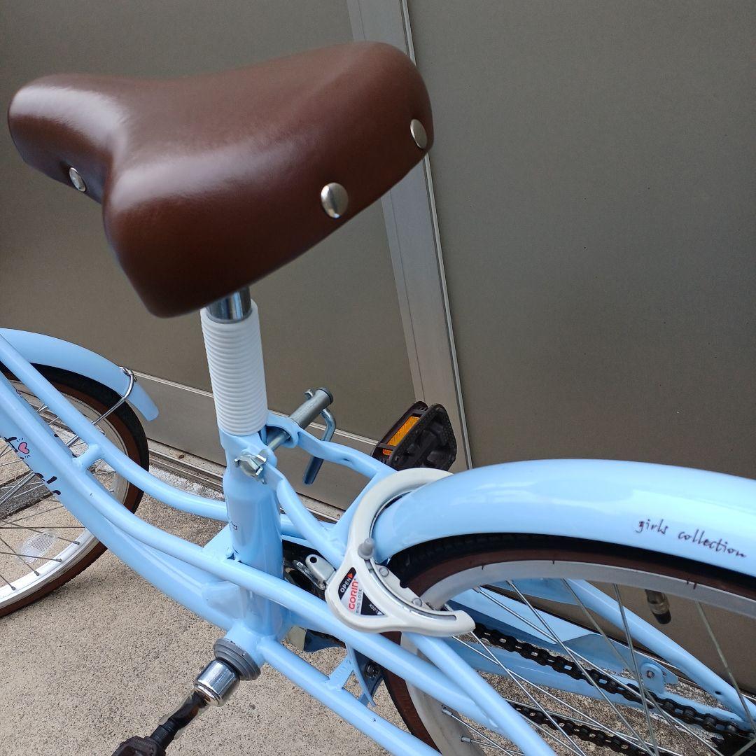 【千葉県引取限定】自転車　子供用 20インチ　 水色