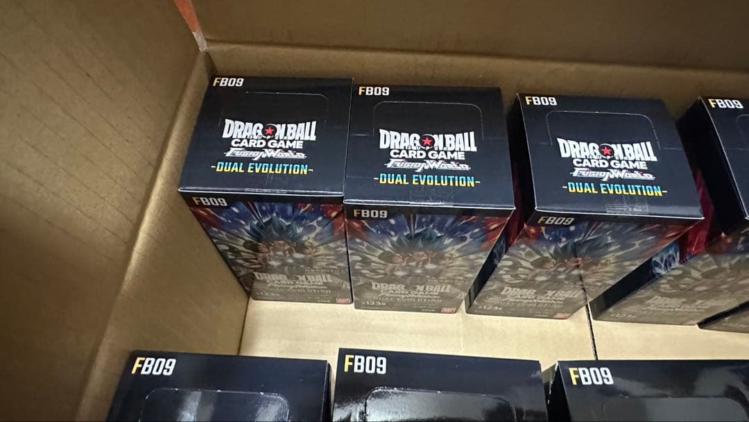 ドラゴンボールカード FB09 DUAL EVOLUTION 10ボックス　新品
