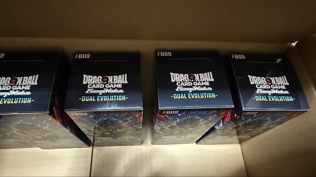 ドラゴンボールカード FB09 DUAL EVOLUTION 10ボックス　新品
