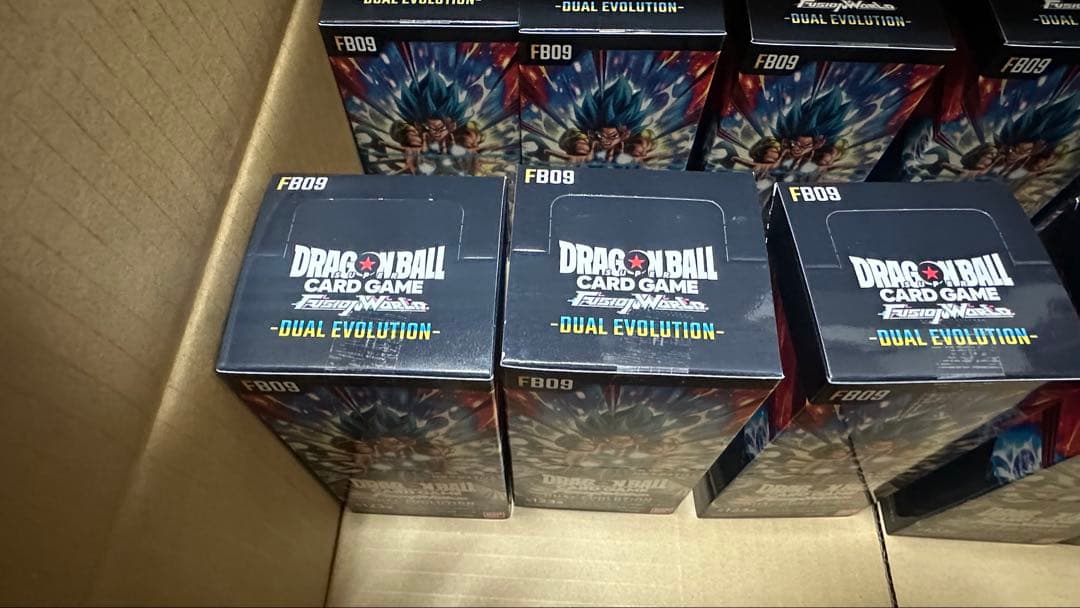 ドラゴンボールカード FB09 DUAL EVOLUTION 10ボックス　新品