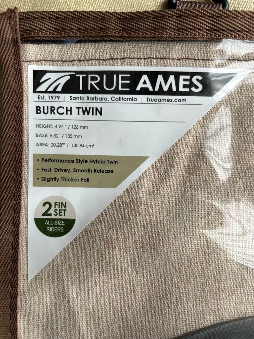 TRUE AMES BURCH TWIN ライアンバーチ　新品・未使用品