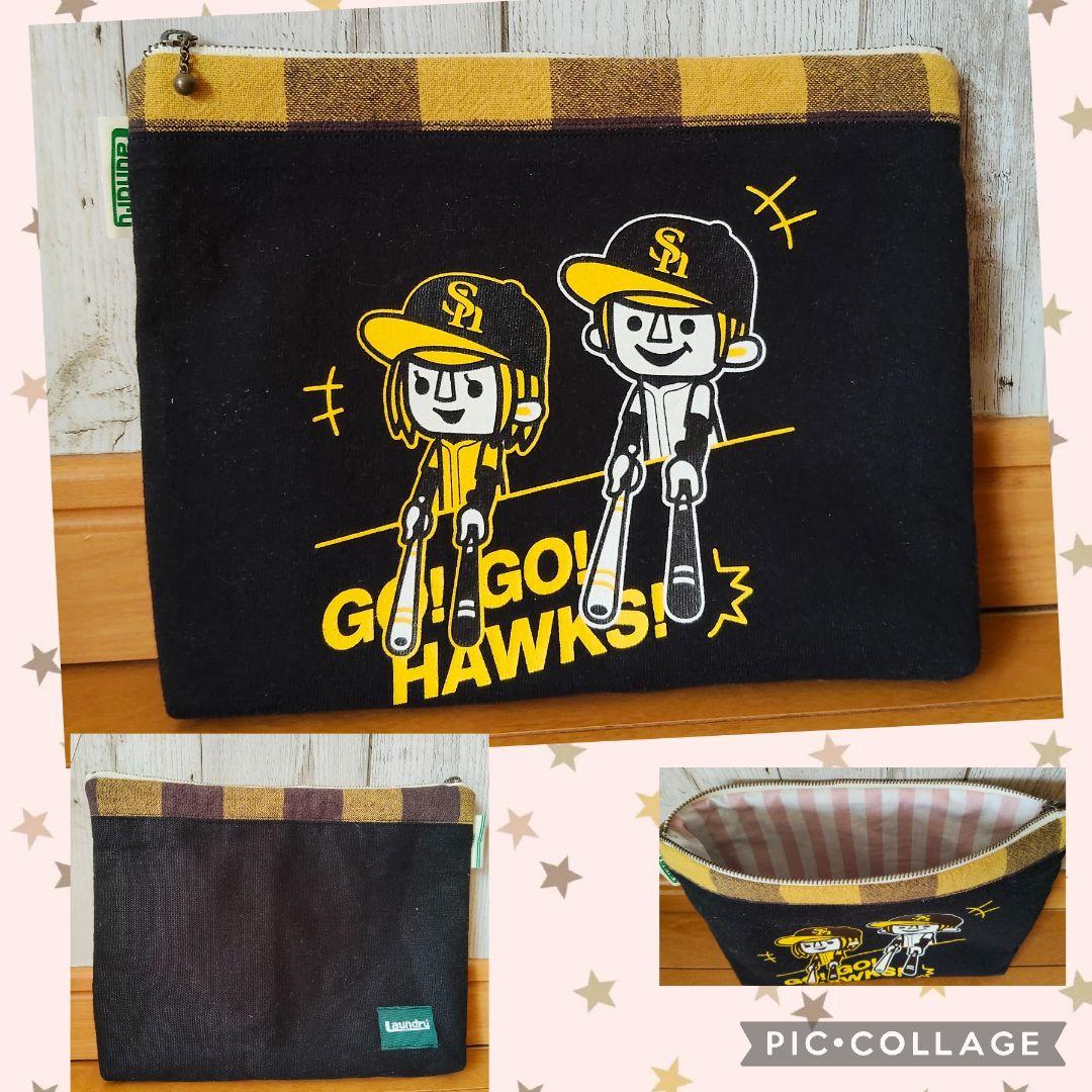 Laundry×ソフトバンクホークス コラボTシャツ リメイク