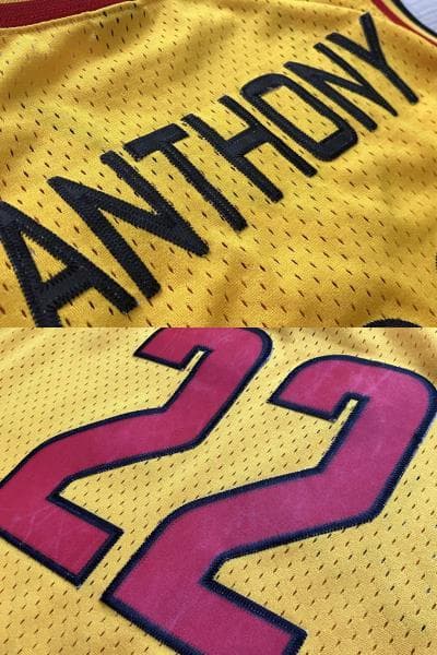 【希少】NBA カーメロ・アンソニー　オークヒル高校　ユニフォーム　刺繍