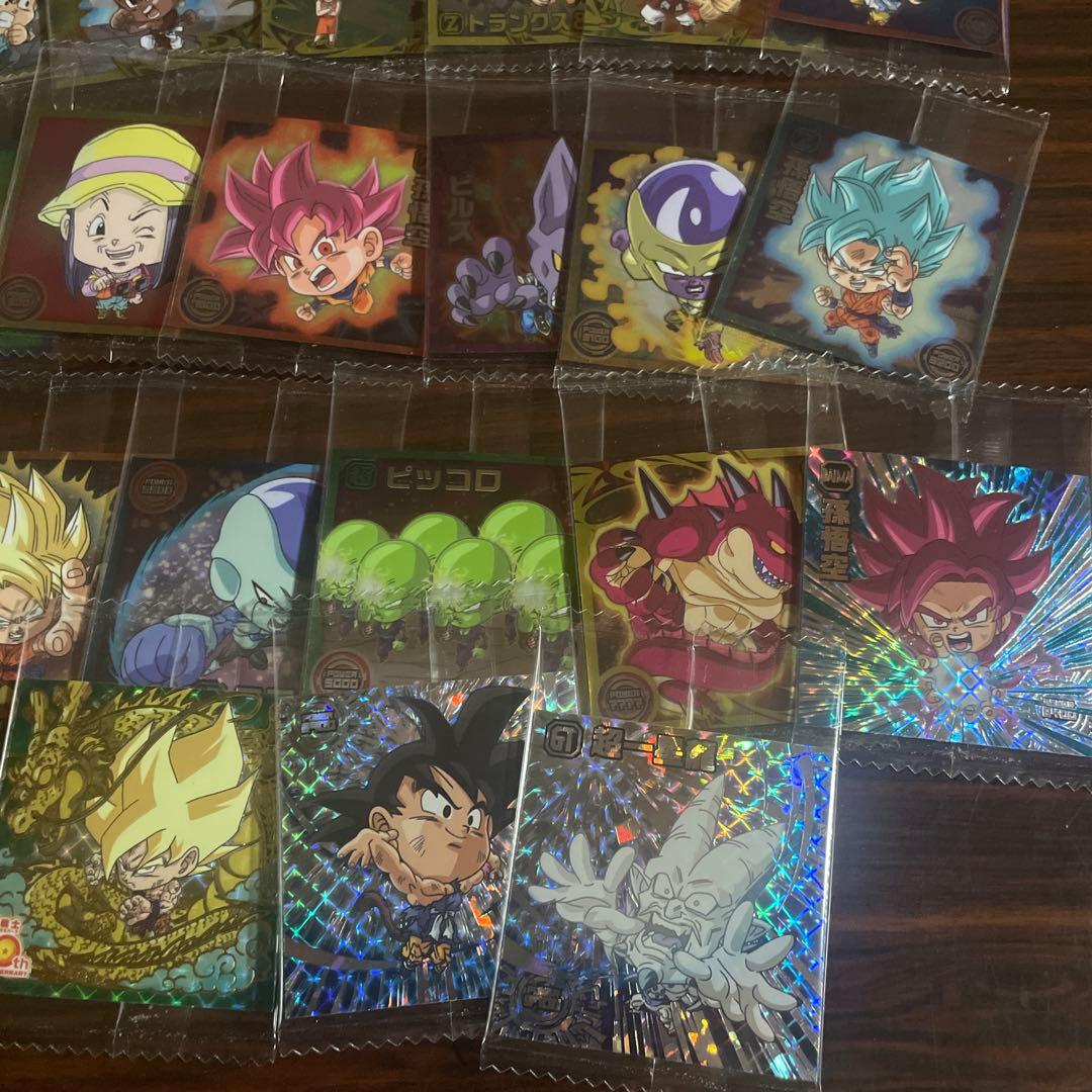 ドラゴンボール 超戦士シールウエハース超 超絶感謝の十周年　セミコンプ27種