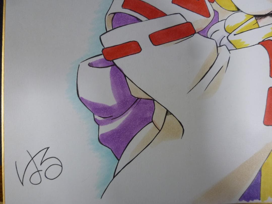 ムゲンボーグ　プリキュア　キャラデザ　春山和則先生　サイン色紙