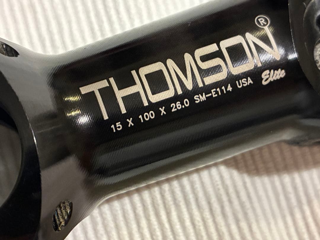 Thomson Elite ステム　100mm 15度　26クランプ