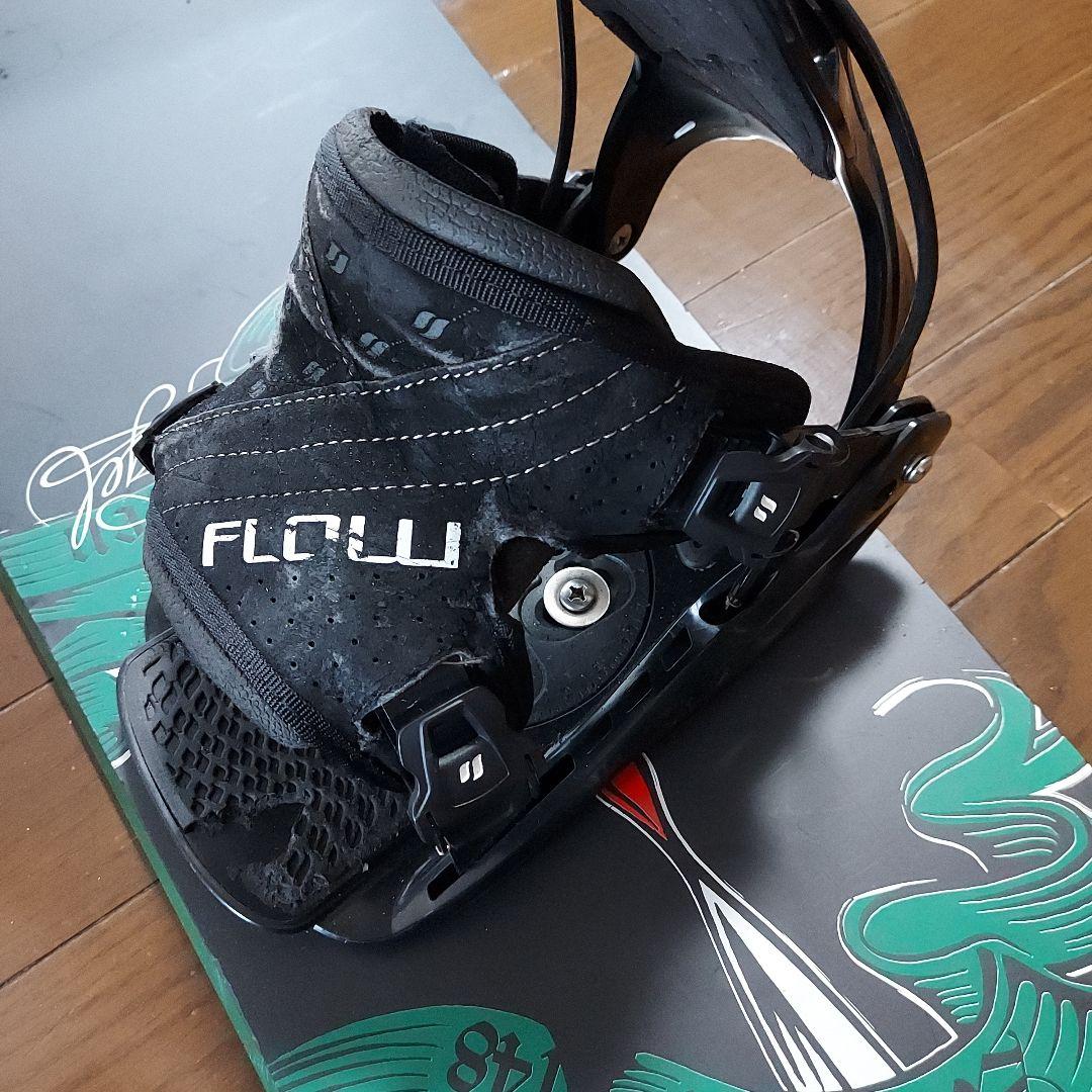 ATOMICスノーボード148cm FLOWバインディングセット