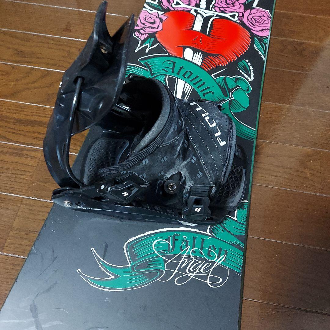 ATOMICスノーボード148cm FLOWバインディングセット