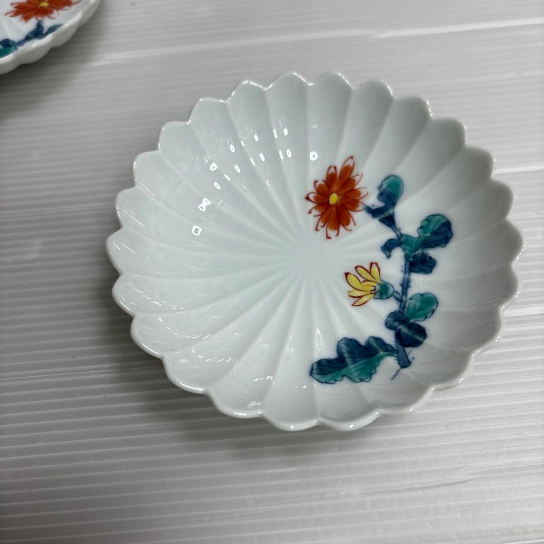 有田焼　萬右エ門作　　5皿セット　小皿