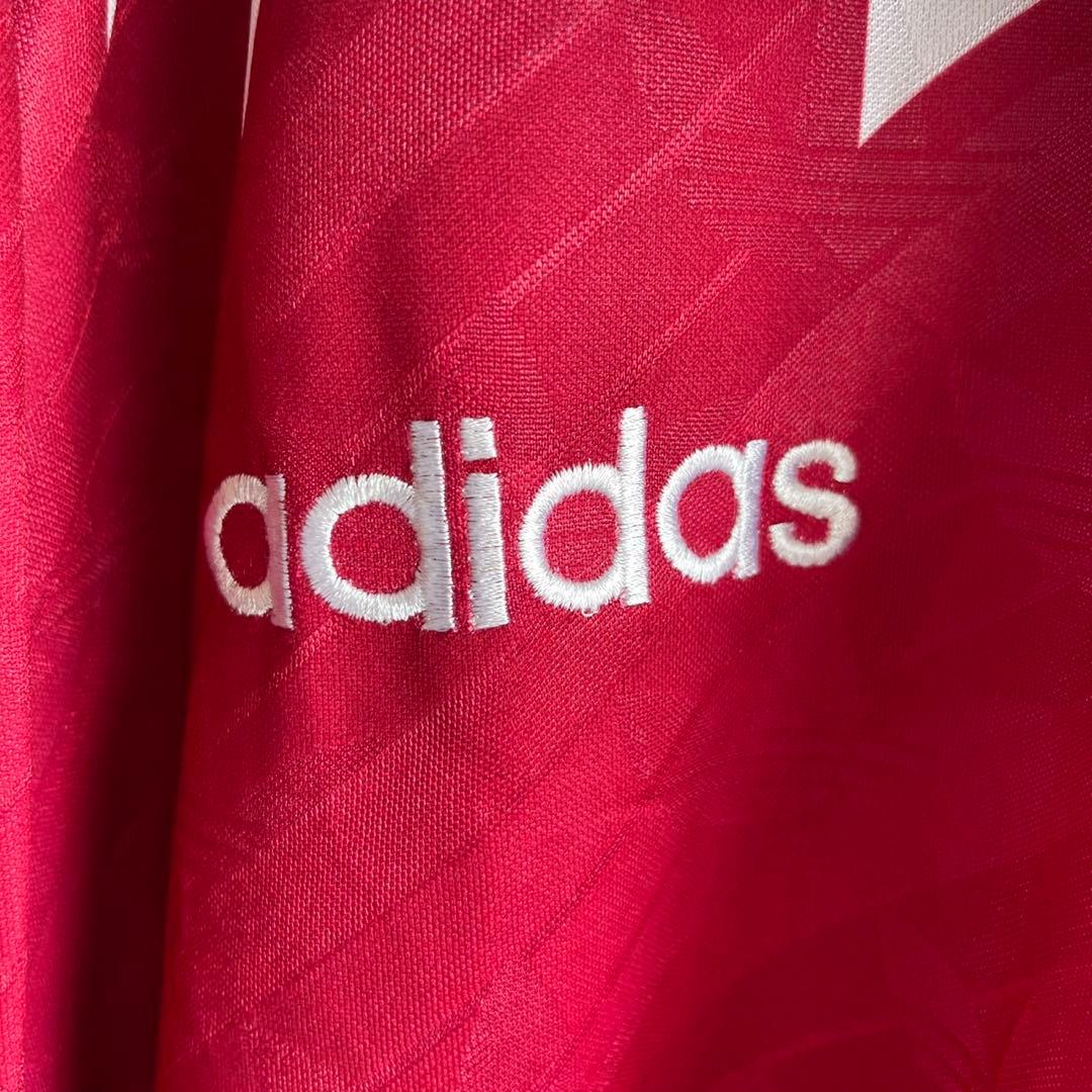 90s adidas サッカー ジョージア代表 長袖 ユニフォームサッカーシャツ