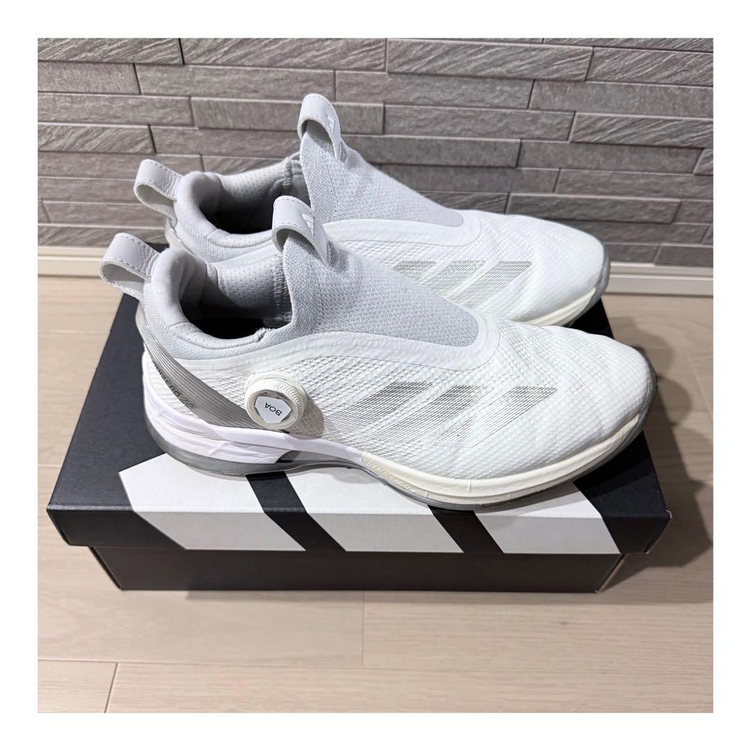 【美品】adidas アディダス アディゼロゼットジー25ボア ゴルフシューズ