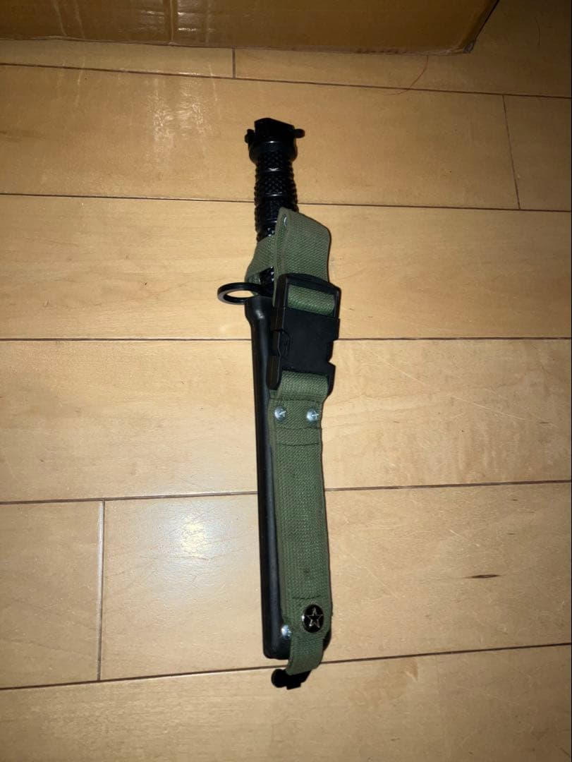 実物　中国軍　QBZ95式　銃剣　鞘