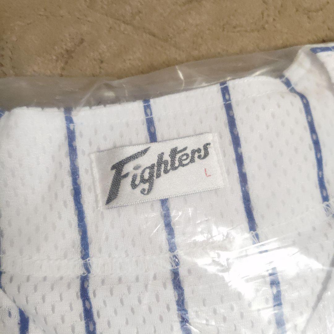 新品 レア DESCENTE Fighters ストライプ柄 ユニフォーム L