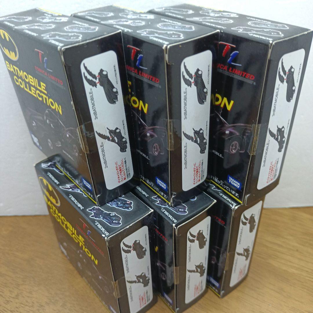 【新品未開封・トミカリミテッド】 バットモビールコレクション ×6ボックス
