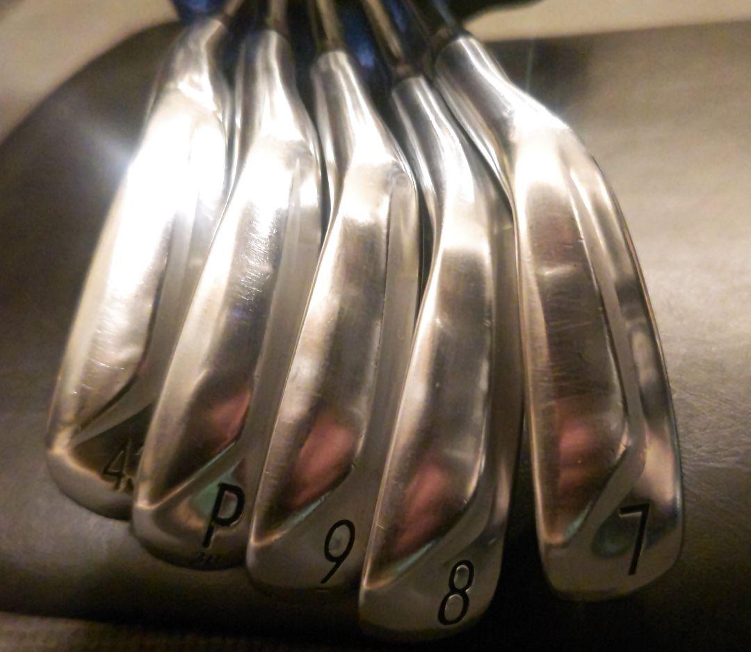 飛び系！Titleistアイアン T400 zelos7 43 P 9 8 7