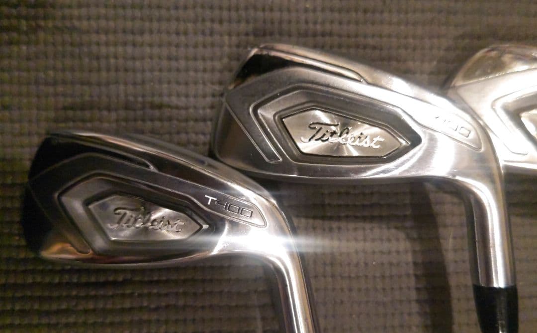飛び系！Titleistアイアン T400 zelos7 43 P 9 8 7