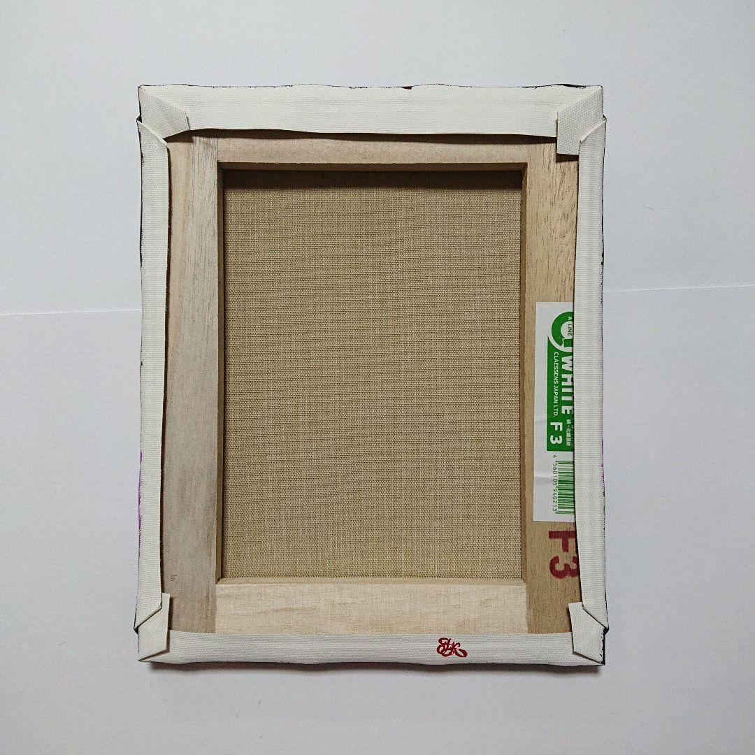 【ねこ】アクリル画 F3 風景画 絵画 動物画