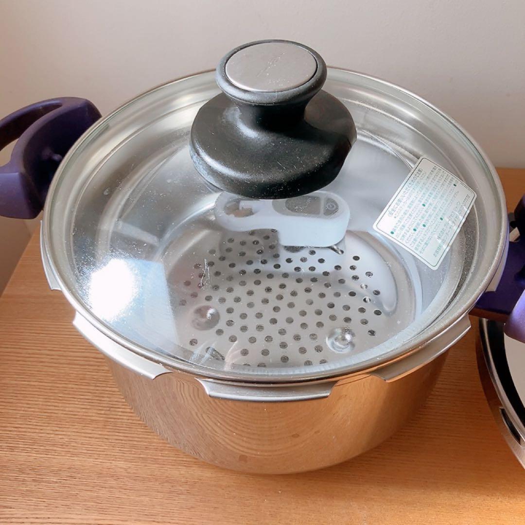 専用★ティファール★圧力鍋　蒸し器付き　クリプソミニットパーフェクト　4.5ℓ