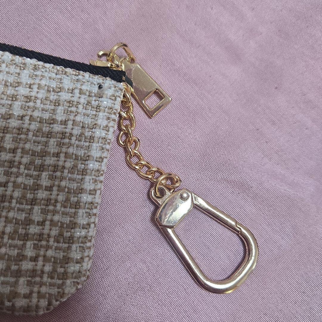 CHANEL ノベルティ ケース カードケース ミニポーチ ベージュ