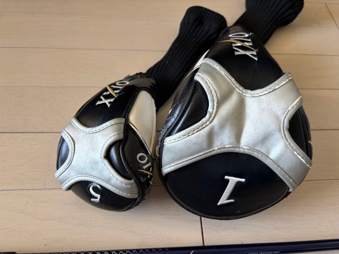 ◆ゼクシオ9（ドライバー、5w）とキャディバッグ セット（PINGパター付き）