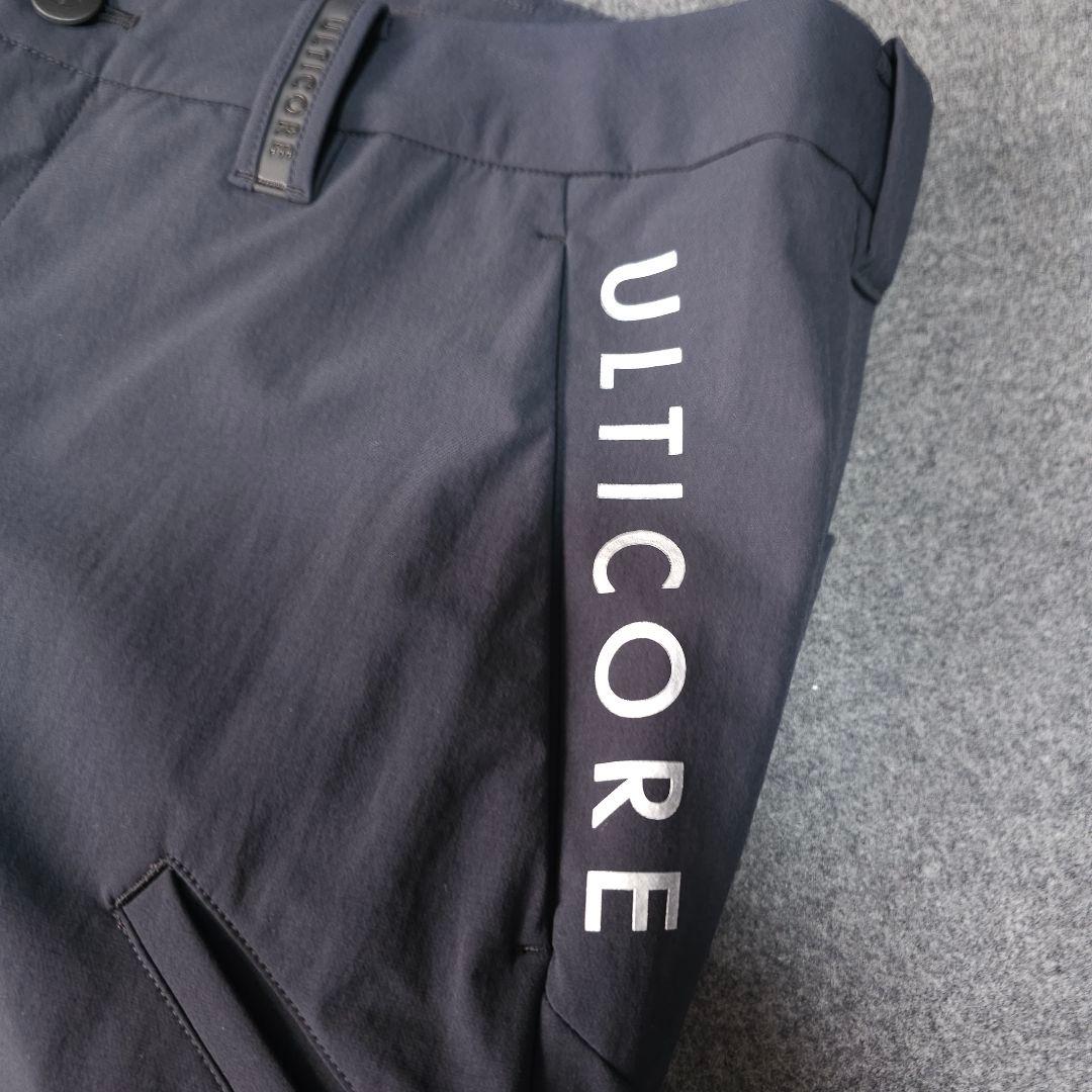 極美品 ULTICORE アルティコア ストレッチゴルフパンツ 黒 W82 L