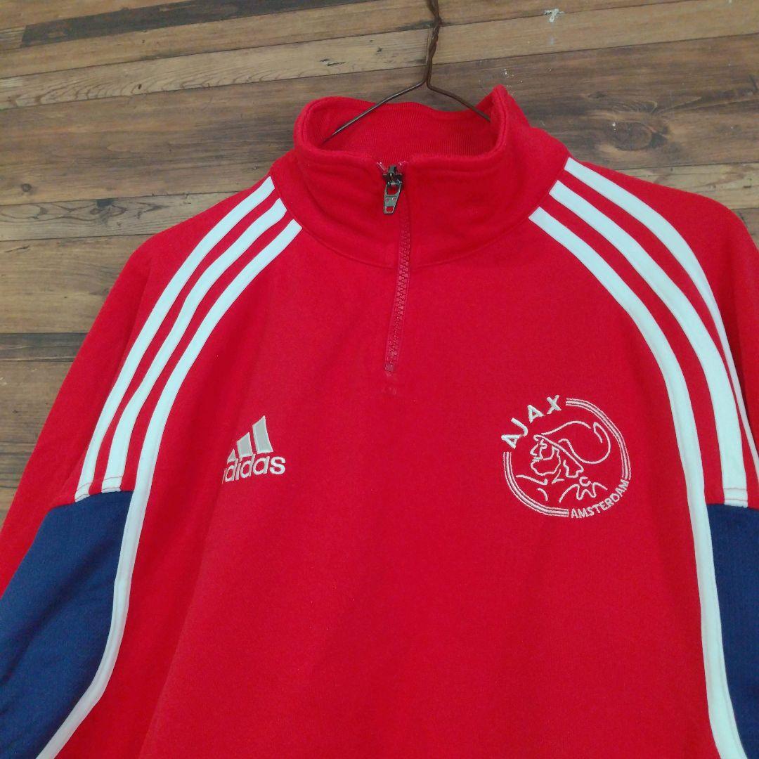 adidas　AJAX アヤックスFC　00s　ハーフジップトラックトップ