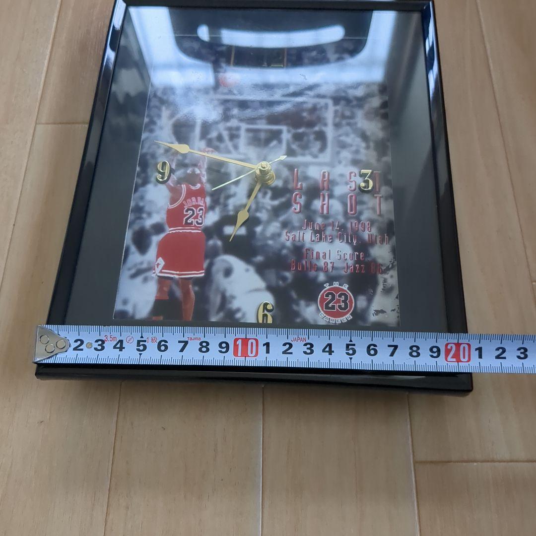 未使用品 1998年 マイケル ジョーダン LAST SHOT 掛け時計