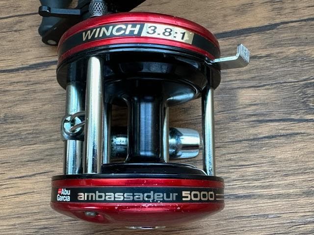 リール Abu garcia ambassadeur 5000 winch 3.8:1