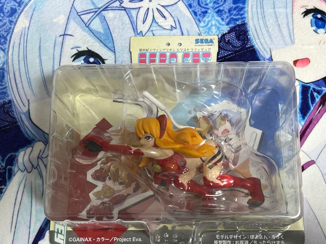 エヴァンゲリオン　エクストラフィギュア　エアロキャット　アスカ　おまけ有
