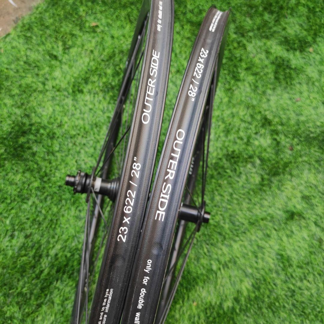 fulcrum ホイールセット ブラック フリーハブ付き