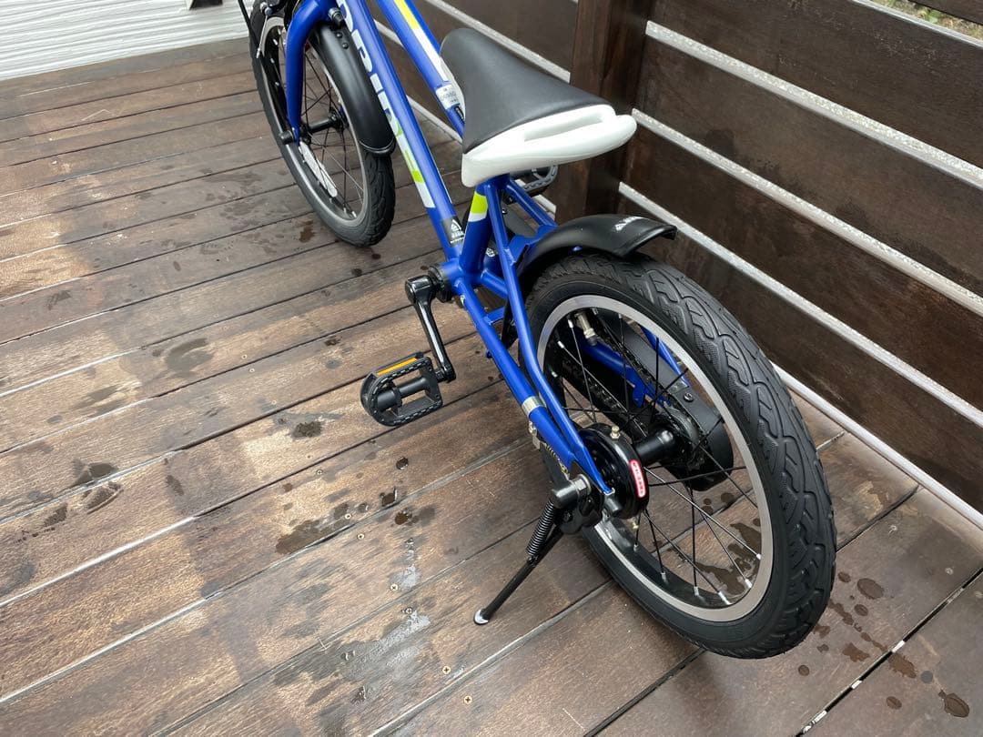 【引取り限定】ドライド DRIDE 16インチ 子供用　自転車 青