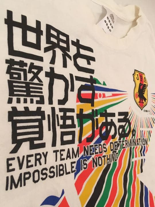 サッカー ワールドカップ w杯　日本代表 adidas Tシャツ　オーストラリア