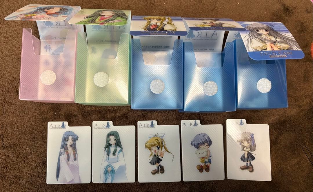 美品 超希少 AIR デッキケース 5個セット key エアー 骨董品