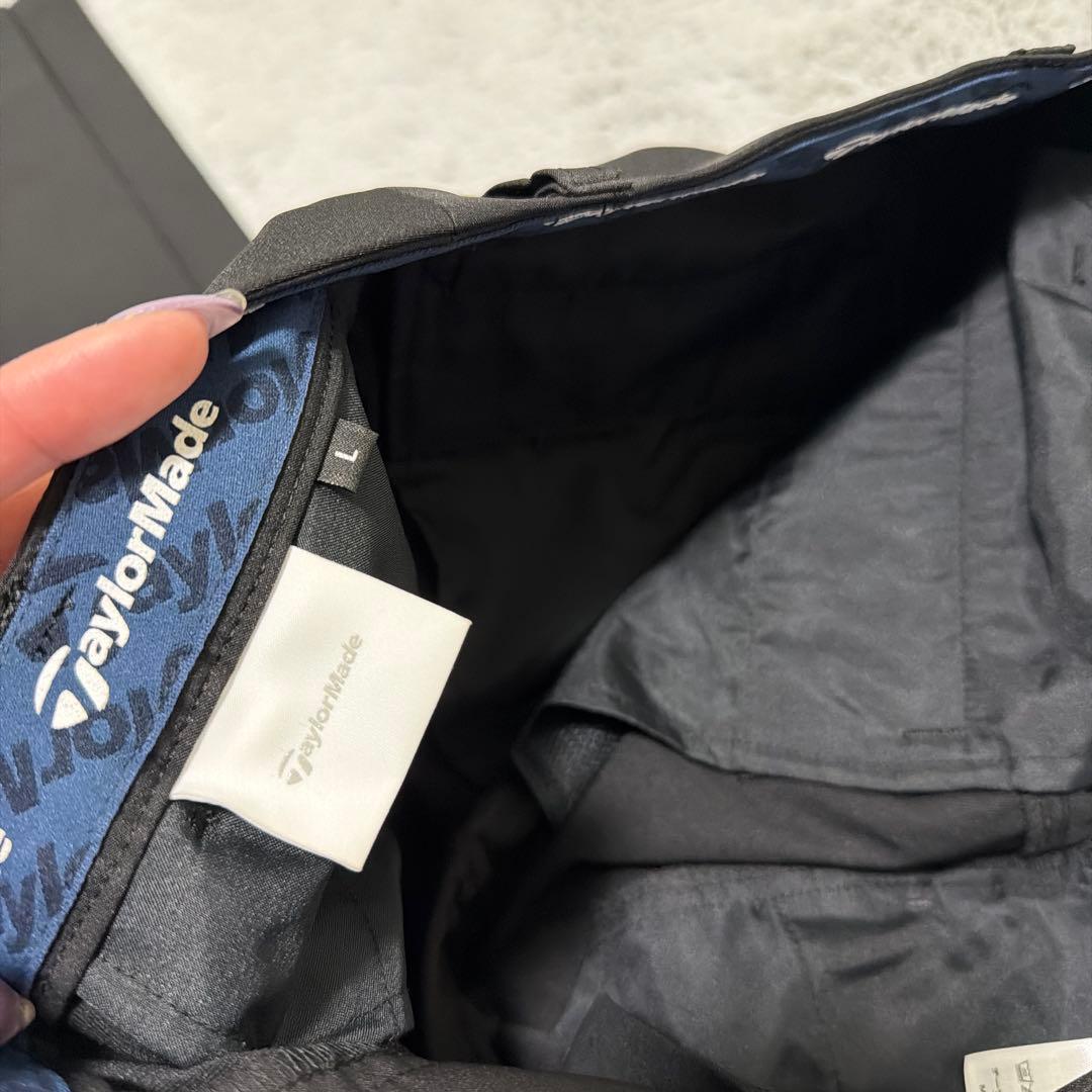 【新品未使用】TaylorMade レディースパンツ Lサイズ ブラック