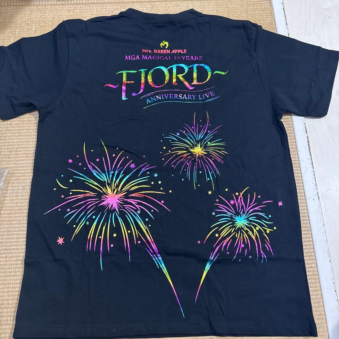 FJORD アニバーサリー開封済みTシャツ ブラック Lサイズタオル新品未使用