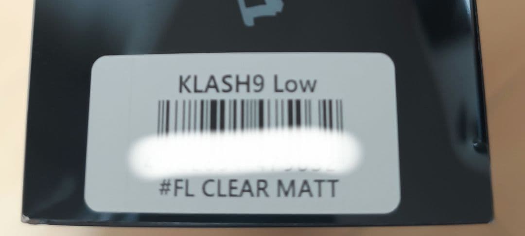 KLASH9 Low & V-Tail FLCLEARMATT クラッシュ9