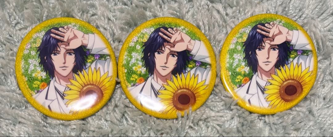 テニスの王子様　サマバレ ビッグホロ缶バッジ 幸村精市　まとめ売り