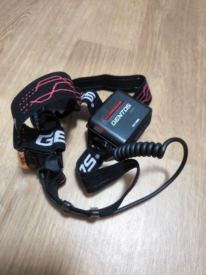 た*し様 GENTOS GH-110RG センサー搭載充電ヘッドライト
