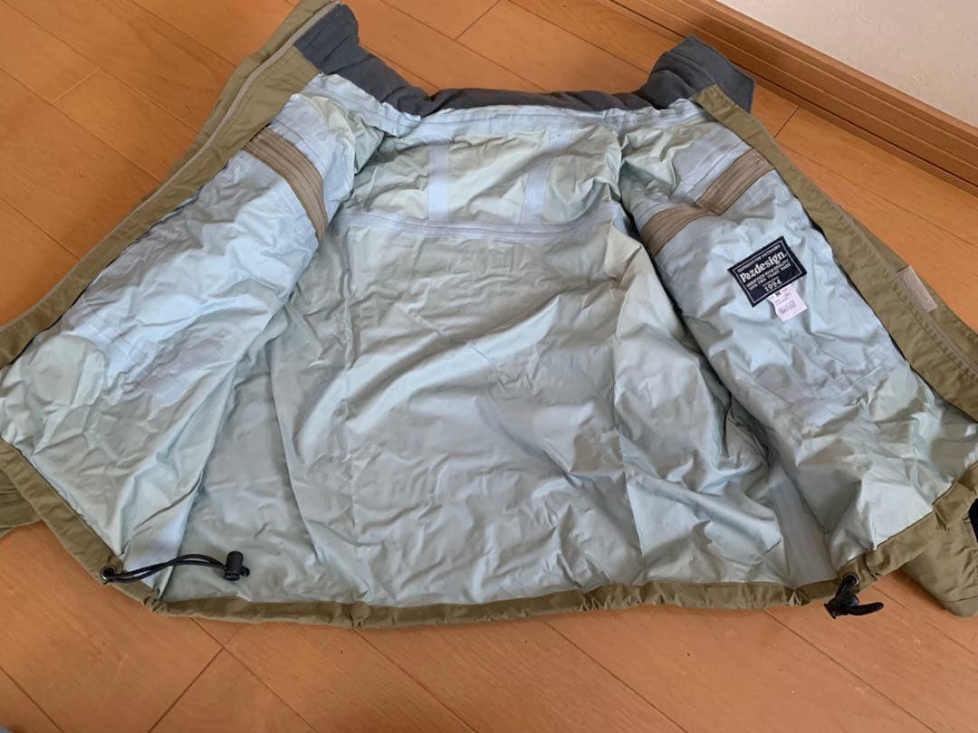 美品パズデザイン GORE-TEX ウェーディングレインジャケットM 101F
