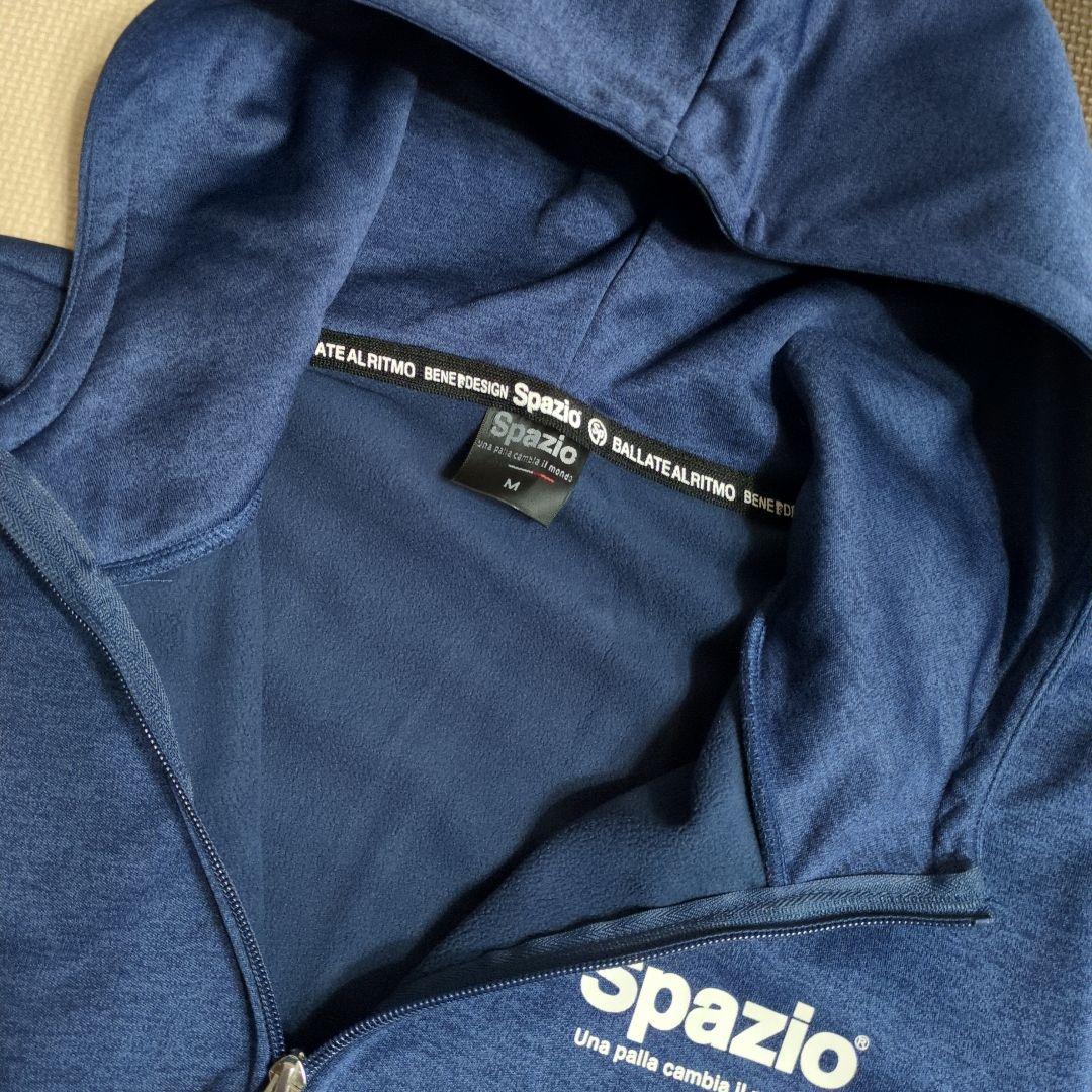 【美品】Spazio フルジップジャージセット 防風スウェットセット ネイビーМ