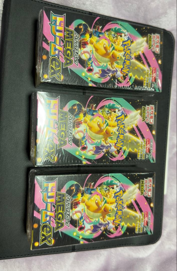ポケモンカードゲーム メガドリームEX 3箱　(シュリンク付き)