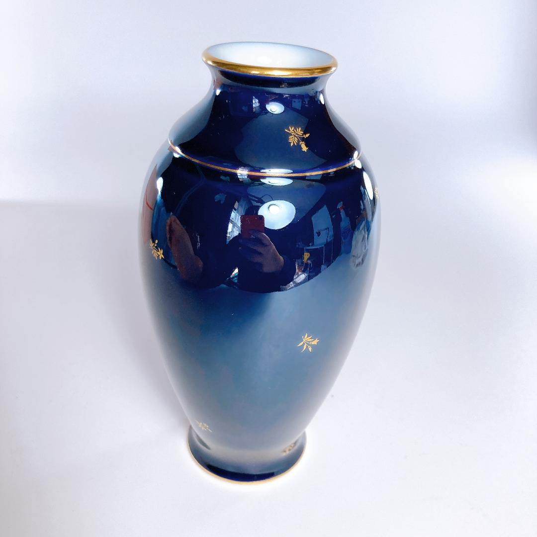SEVRES セーブル 花瓶 クラウデッドブルー　フラワーベース　|3076|