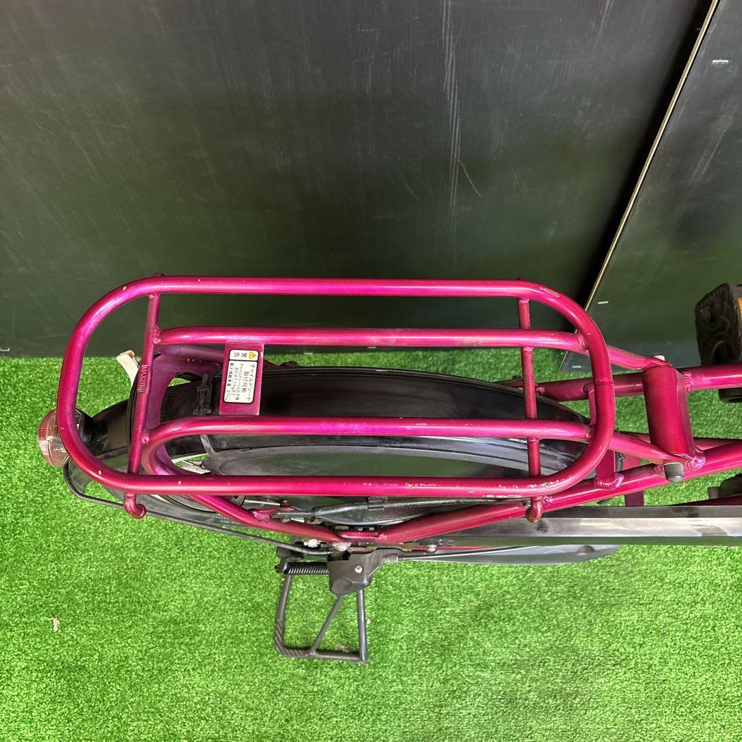 電動自転車 YAMAHA PAS kiss ピンク 3人乗り対応　5